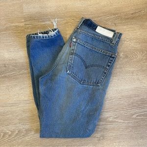 Re/done Levi’s - Straight Leg High rise